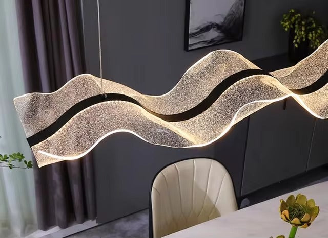 Nordic Wave LED Wave Chandelier PA-Y1409
