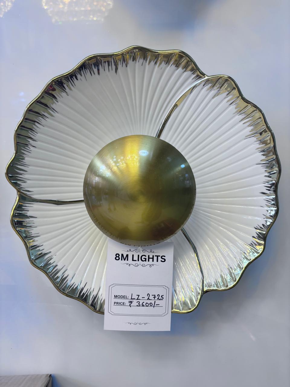 Ceramic Seashell Wall Lamp | LZ- 2725