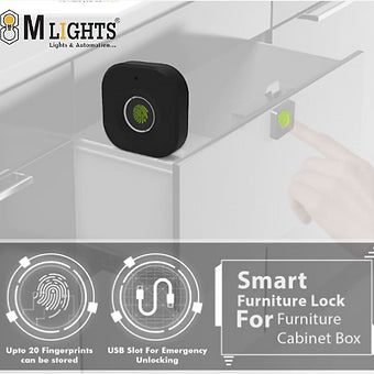 Fingerprint Cabinet/Drawer Lock CL010