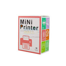 Mini Thermal Printer, Inkless Bluetooth Pocket Printer for Prints Picture List Memo Receipt Tags Barcode Labels Compatible with iOS, Android