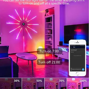Smart Firework Lights with Remote/APP Control