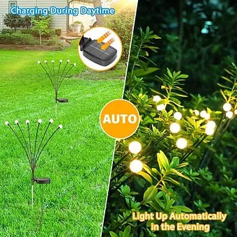 Solar LED Tree light for plants and garden Pack of 2