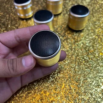 Mini Gold Speaker 6W Rechargeable