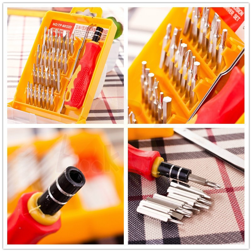 32 in 1 tool kit Electron Magnetic Screw-Driver Set