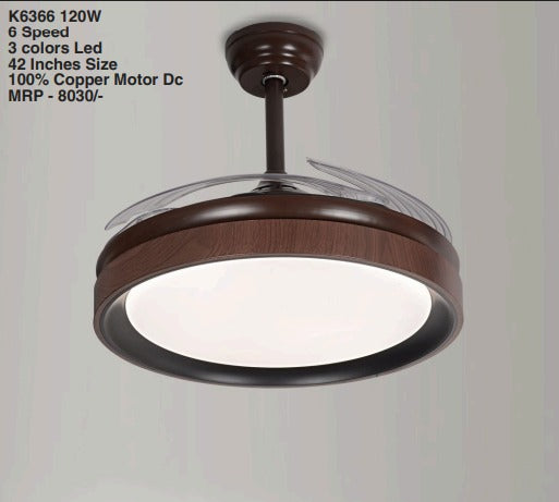Ochomax K6366 Chandelier Fan
