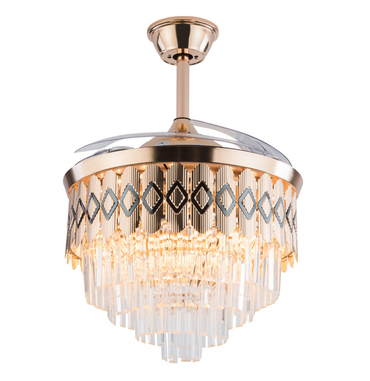 Crystal Chandelier Fan | K6293