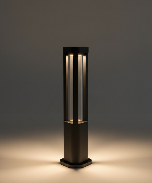 Triangular Bollard Garden Light