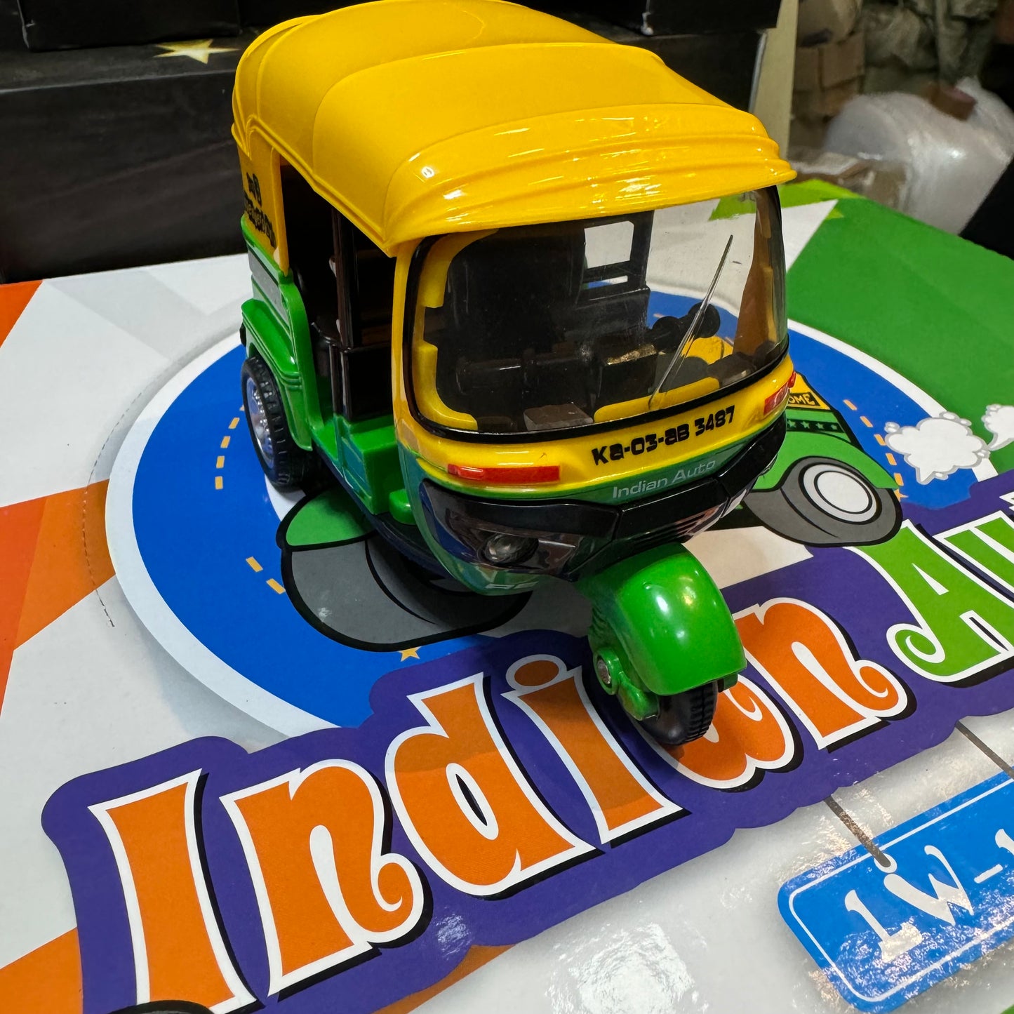Indian Auto Tuk Tuk With Light & Sound