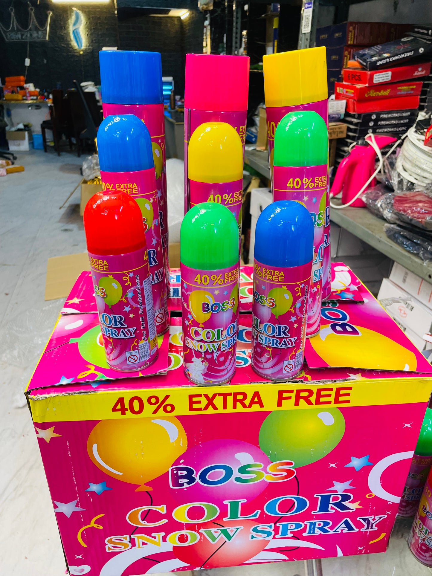 Holi Colour Snow Spray