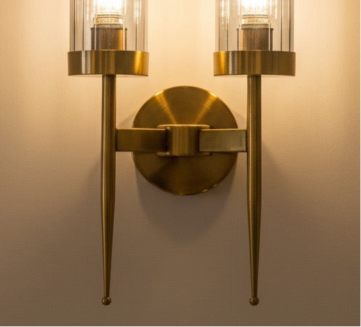 Modern Long Glass Wall Light | L6242-2
