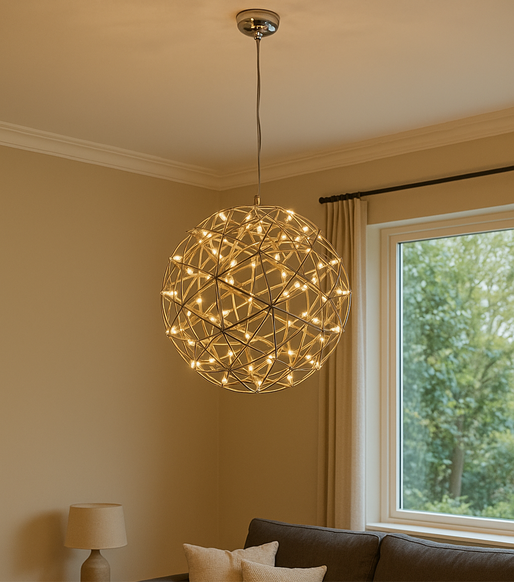 Cosmic Globe Chandelier