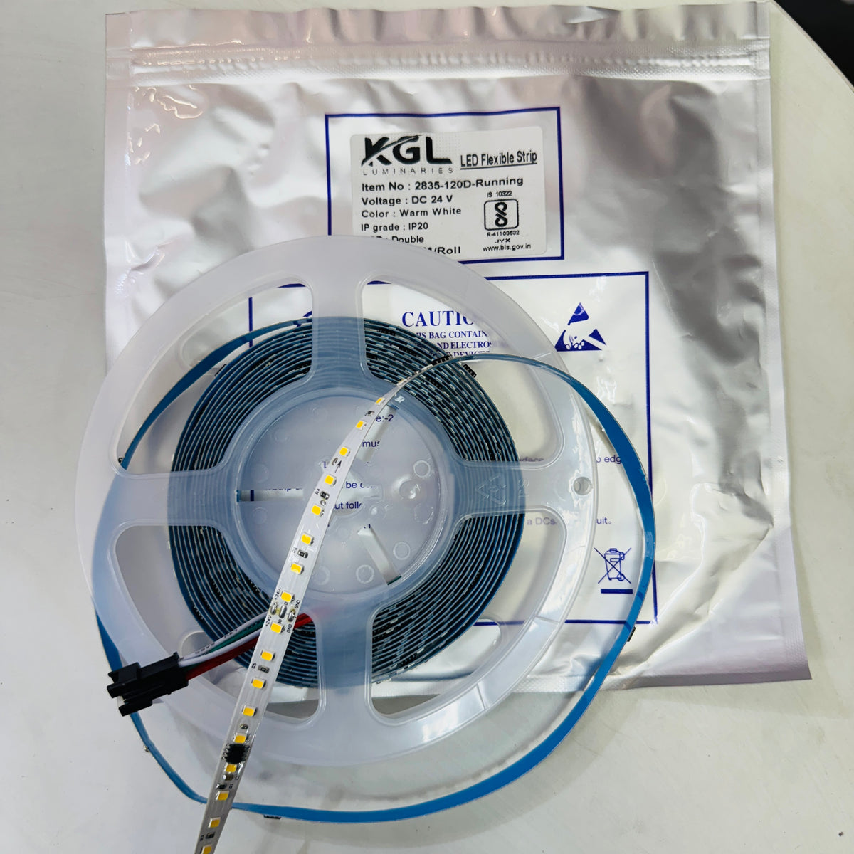 Box R111 KGL R111 Setup with Running Strip Light, 24V-5A Power Supply, Remote ...