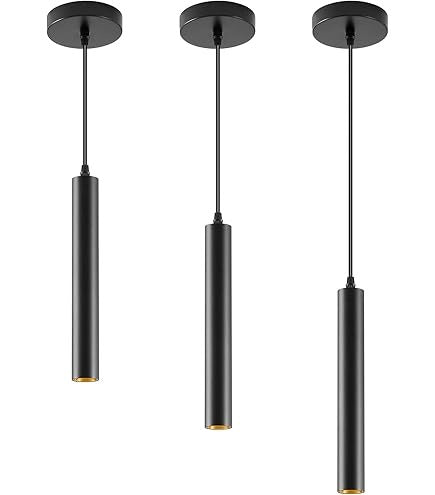 Interior Hanging Pendant Light Minimalist Ceiling Hanging Spotlight, Kitchen Island Accent Spot Lighting Fixture, Dining Table Bedroom Bedside Suspended Lamps FHS21