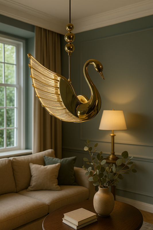 Swan Pendent Light | 456/1H