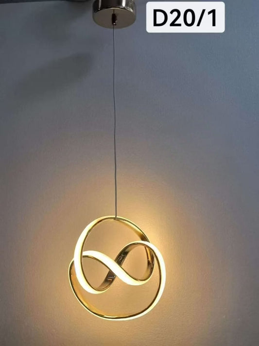 Hanging curve pendant light ll No D20/1