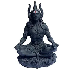 Mahayogi Shiva Statue Sculpture 3.5 inc for Home Decor, Office or Pooja Items Bhole Shankra murti Adiyogi