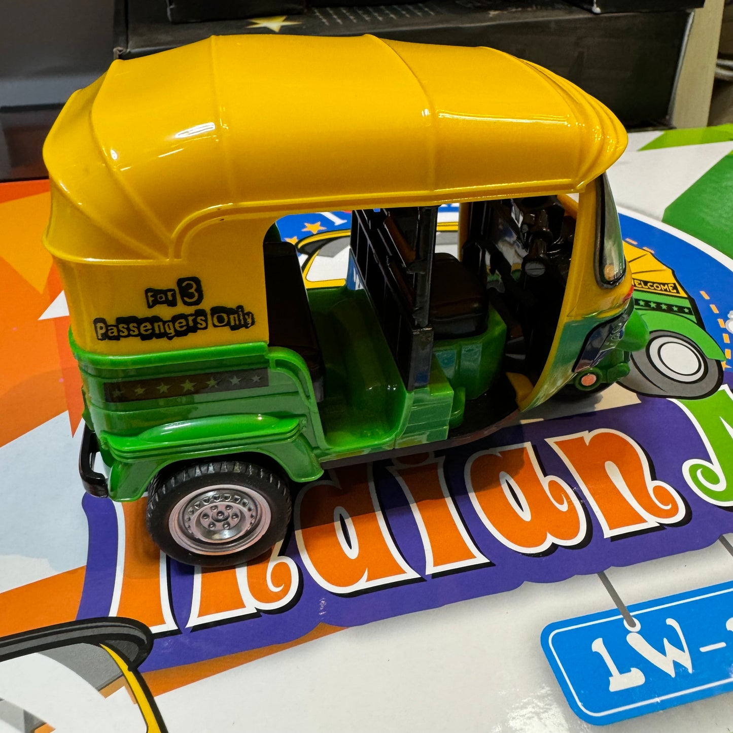 Indian Auto Tuk Tuk With Light & Sound