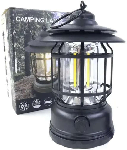 Vintage Retro Portable Light for Camping & Emergency
