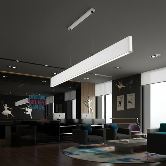 ZD-FJD2488 Led Suspended Linear Light 4 Feet l 36W