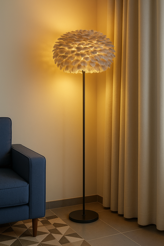 Feather Floor Lamp |