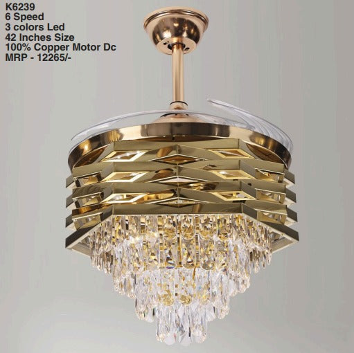 Ochomax K6239 Chandelier Fan