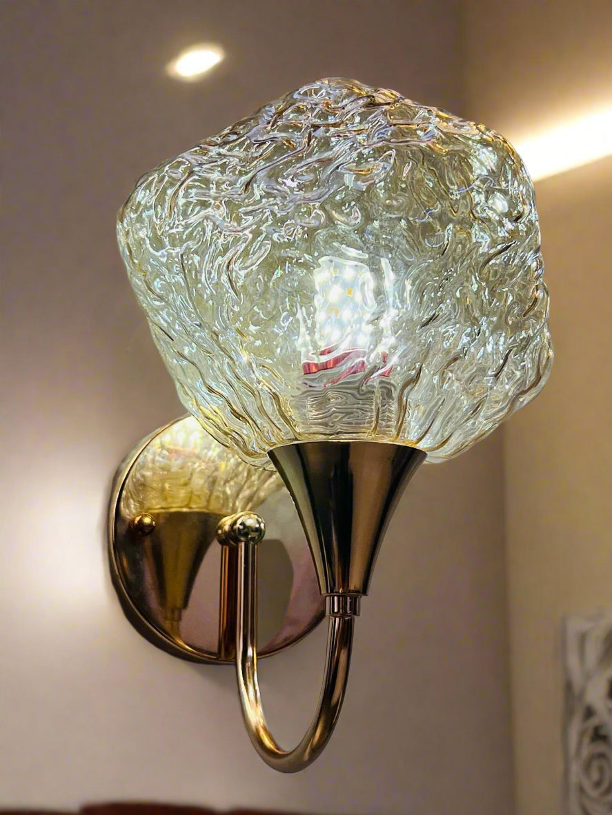 Golden Crystal Wall Lamp ( D749-1 W )