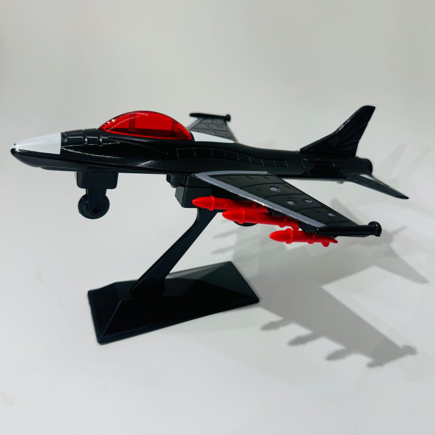 NEEL Toys Pull Back Aeroplane F-16 Fighter Jet Big Action Replica No Battery No Remote