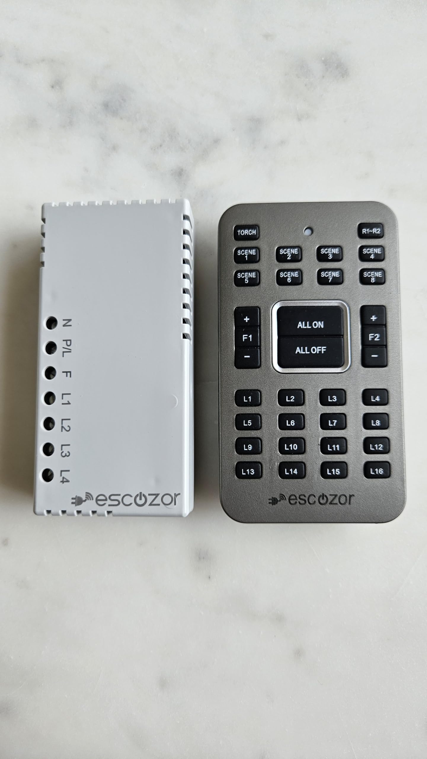 Escozor® Wifi+Voice Command+Remote Control Backend Retrofit System for 4 Lights & 1 Fan with Speed Regulation | 3 Years Warranty | Home Automation | Specially Designed For Tech Crazy & Elders