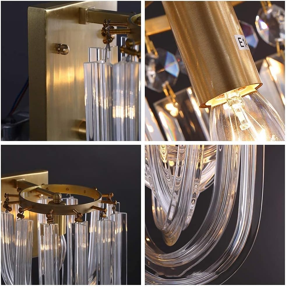 Crystal Drop Waterfall Wall Light | 33316