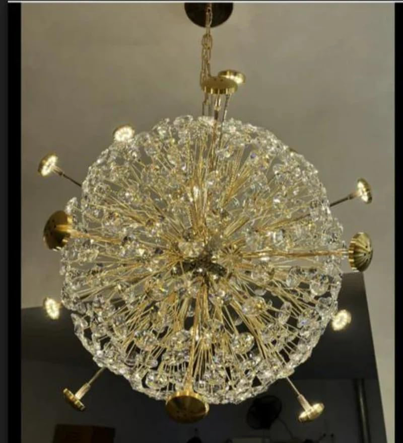 Crystal Flower Chandelier