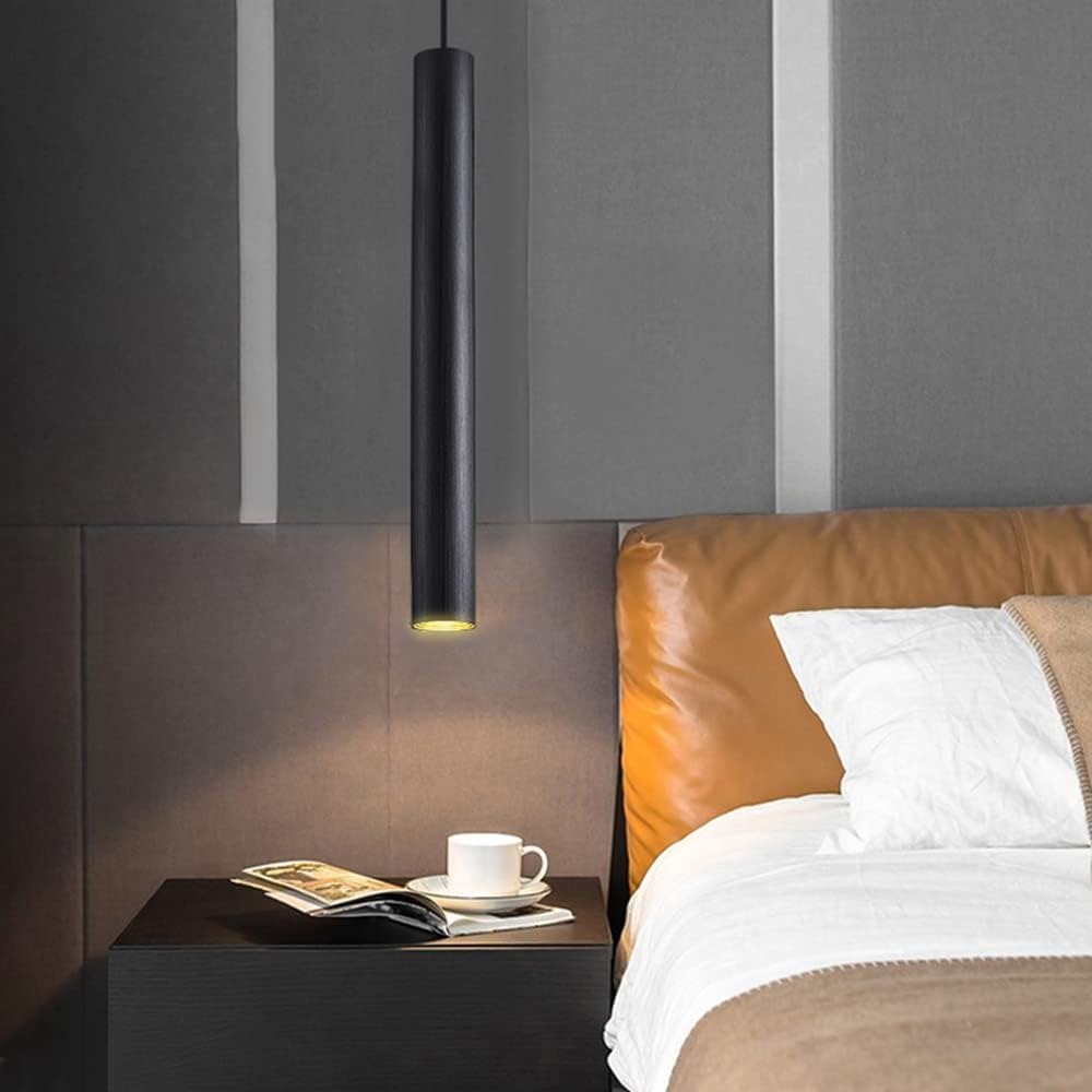 Interior Hanging Pendant Light Minimalist Ceiling Hanging Spotlight, Kitchen Island Accent Spot Lighting Fixture, Dining Table Bedroom Bedside Suspended Lamps FHS21