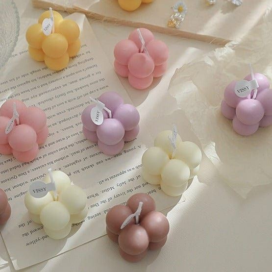 Scented Mini Cubic Candle (CC002) Pack of 12pcs