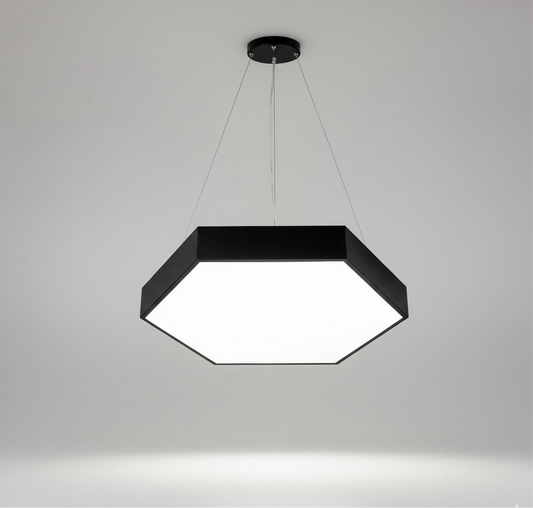 LED Hexagon Hanging Light