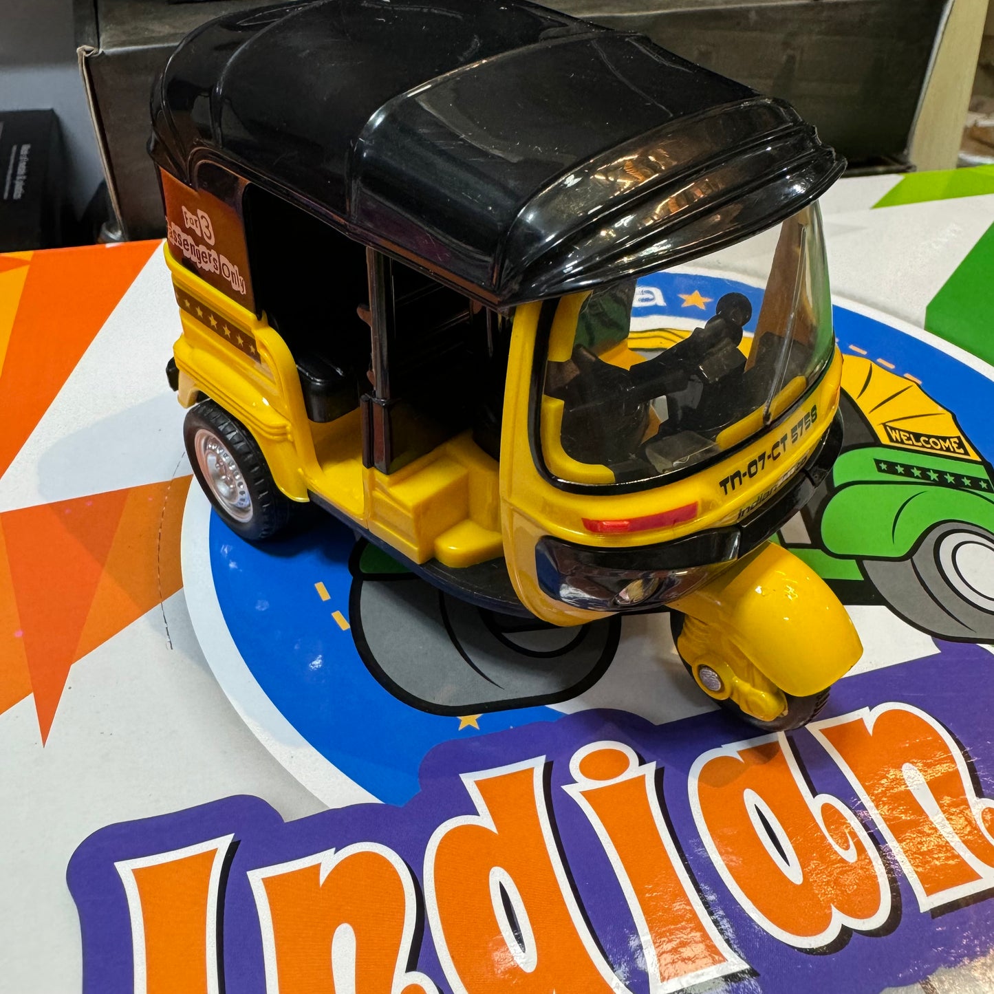 Indian Auto Tuk Tuk With Light & Sound
