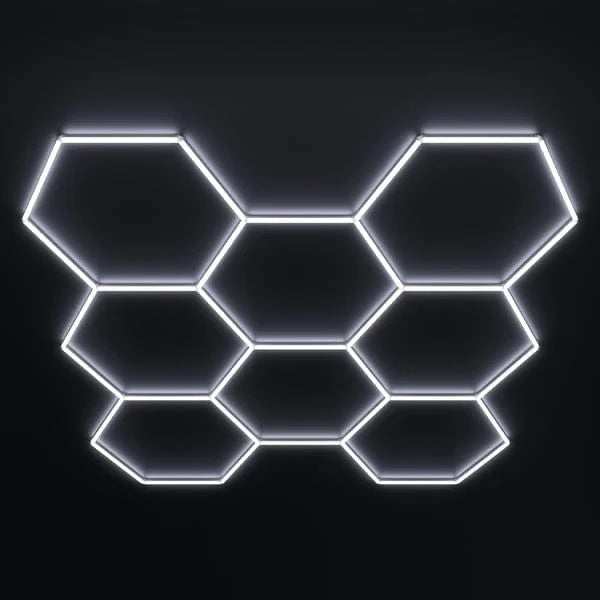Linear Profile LED Lights | Detachable | 20MM | 8 Hexagon Set
