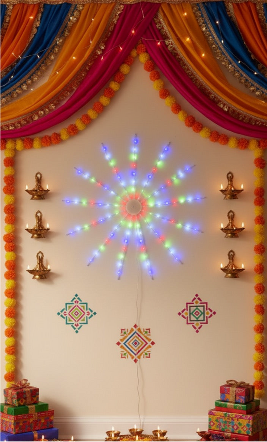 LED Decor Starburst Light WP3