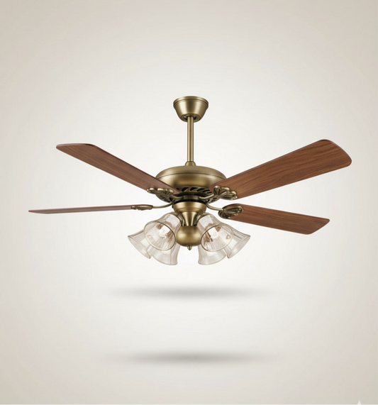 Ancient Design Chandelier Fan | 2533-AB-52