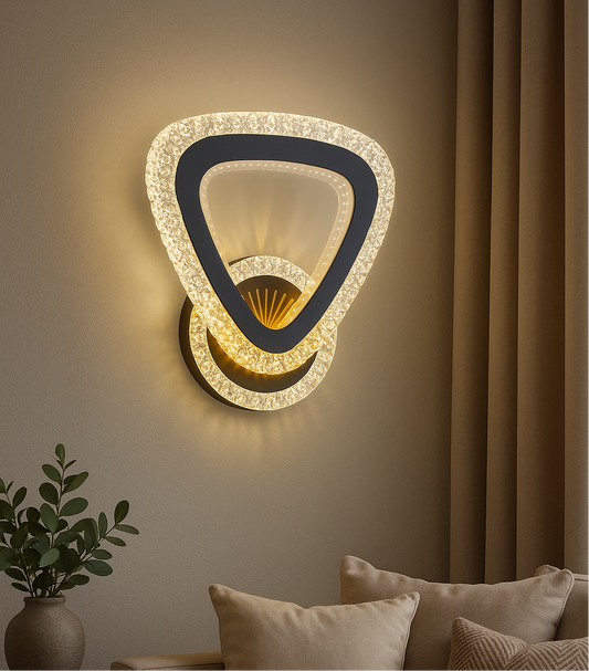Triangle Acrylic Wall Light