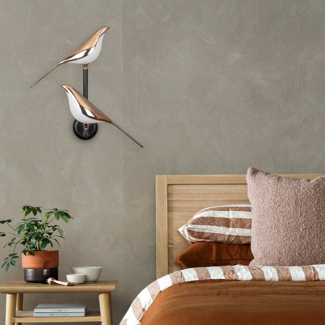 Sparrow Call Double LED Wall Light Model No 3033-2