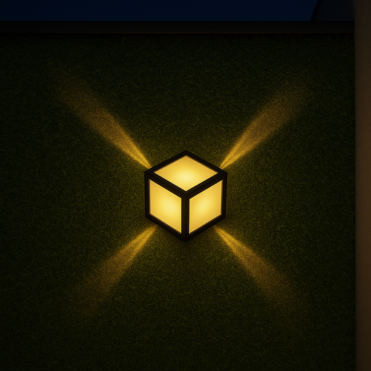 Up and Down Hexagon Wall Washer Lights | F-7021/2+2W