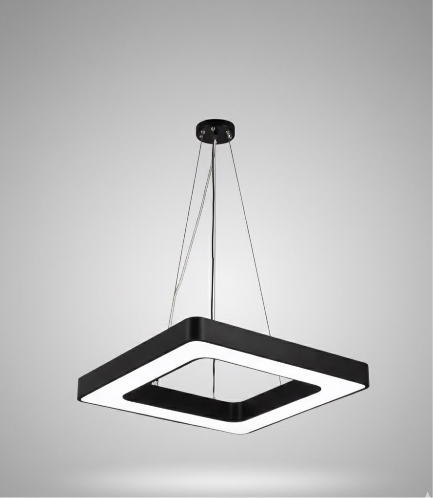 LED Hollow Square Shape Hanging Light 48W l 600MM