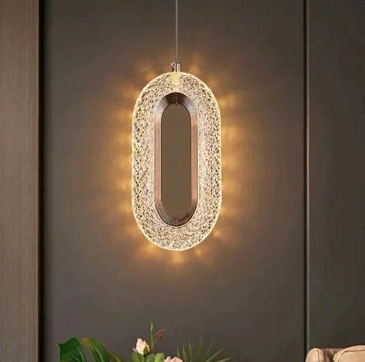 LED Crystal Hanging Light