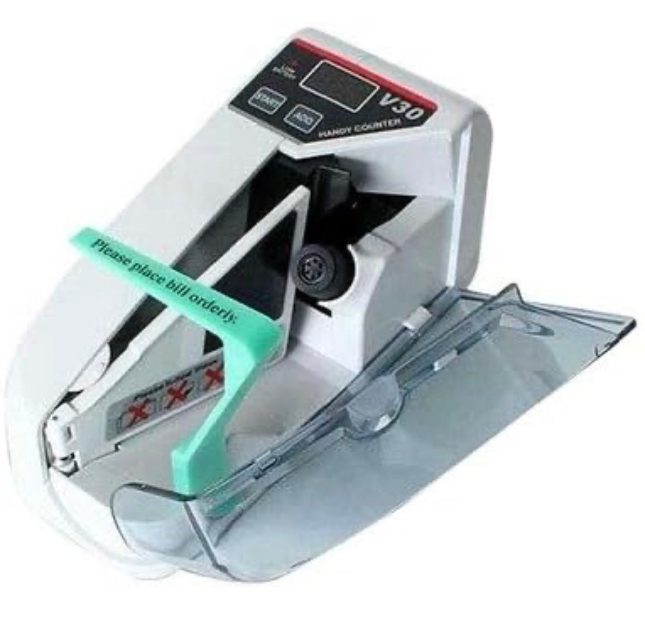 Handy Counter Portable Note Currency Counting Machine with cover and adapter