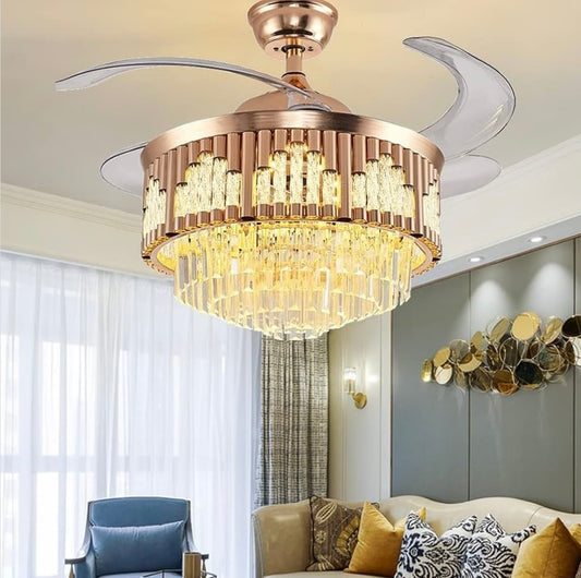Crystal Chandelier Fan | K6026