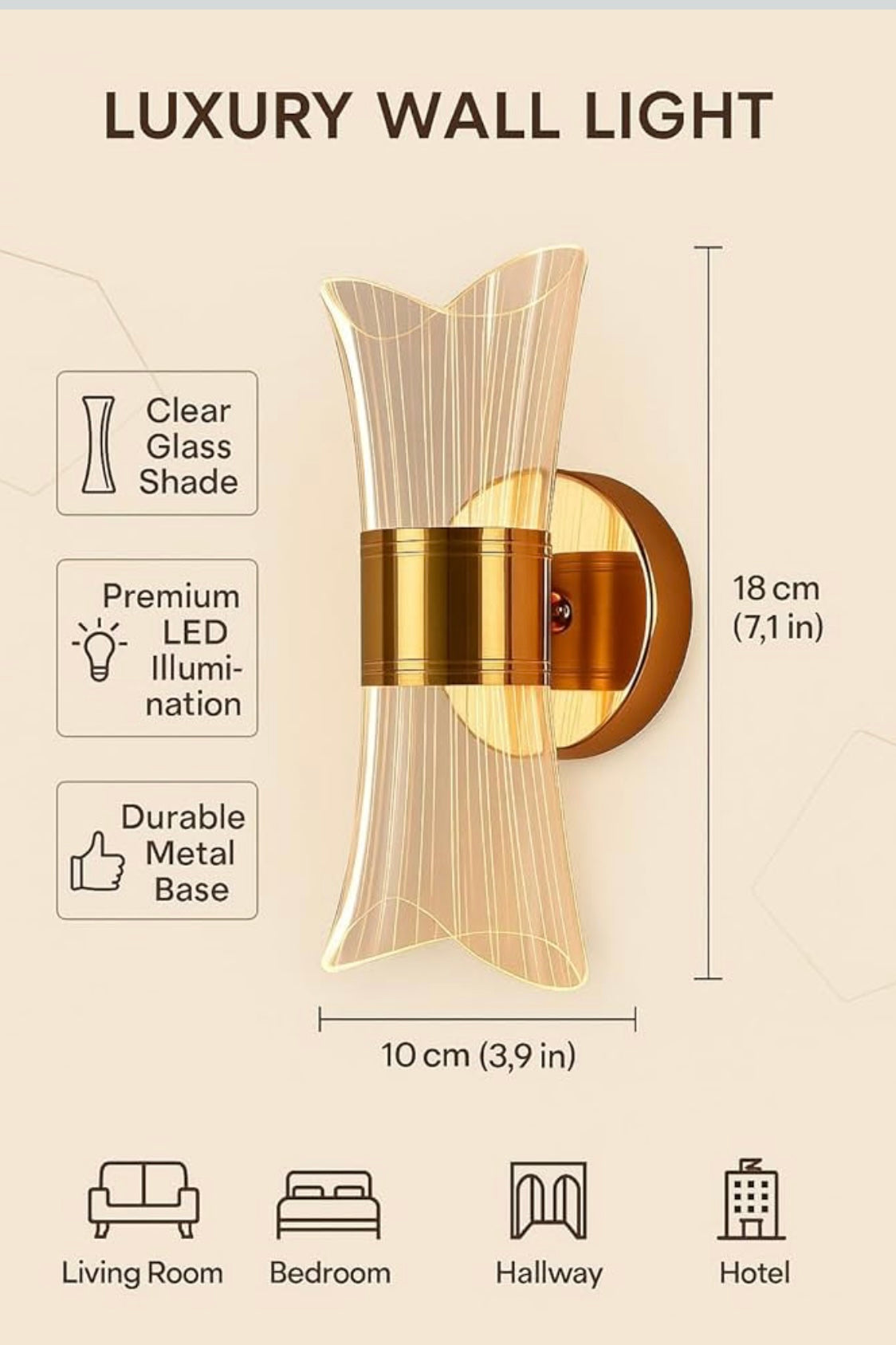 Modern LED Wall Light