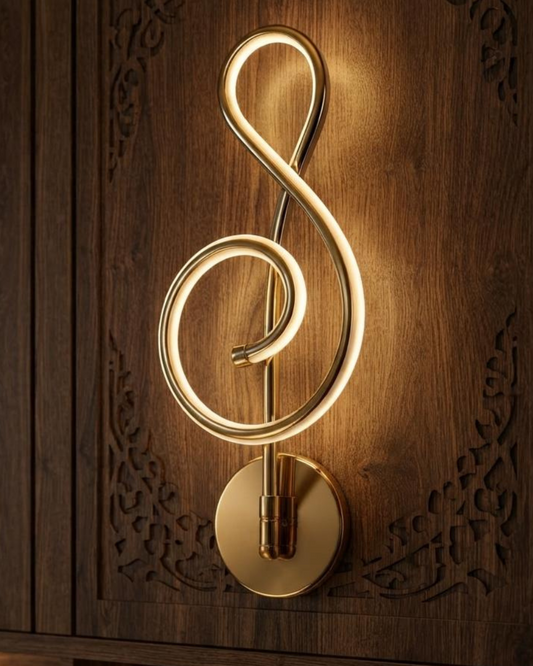 Music Symbol Wall Light || 2001
