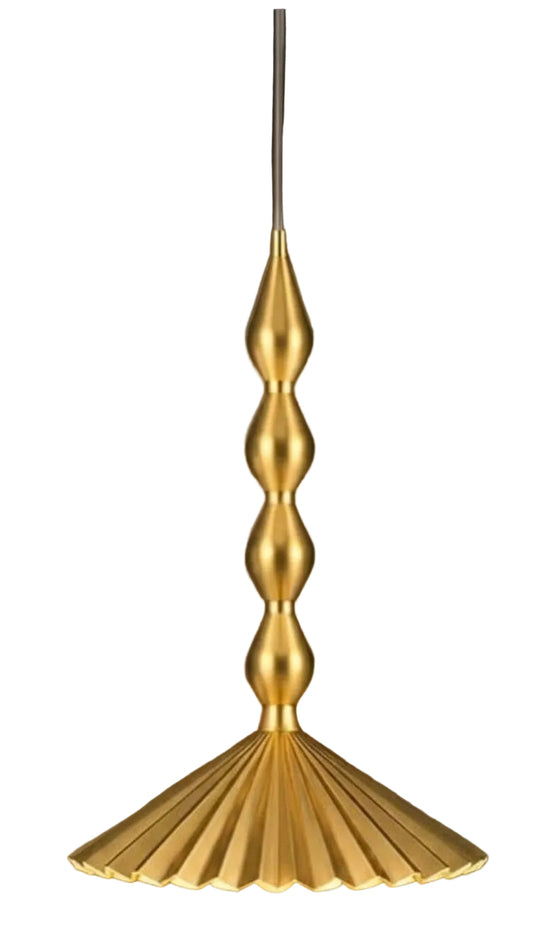 Metal Amber Hanging Light || 122