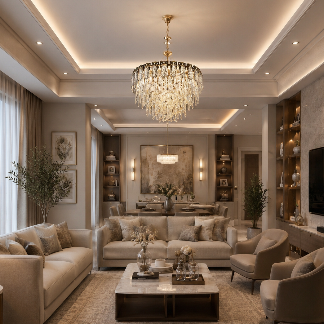 Modern Crystal Chandelier