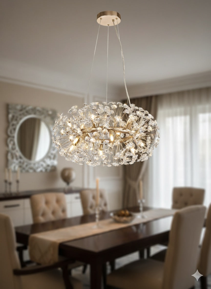 Crystal Flower Chandelier | 21622