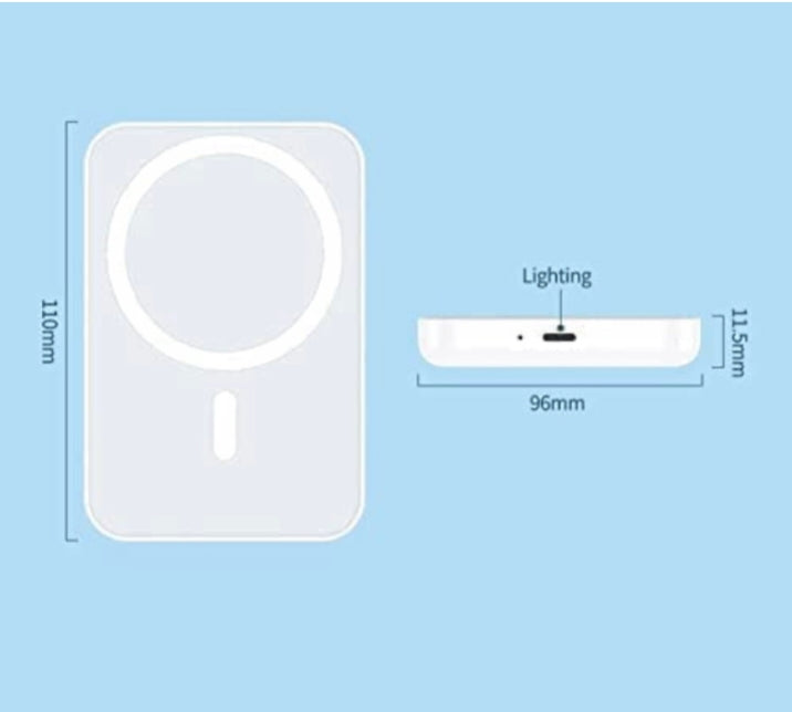 Magnetic Wireless Powerbank 5000mah for iphone